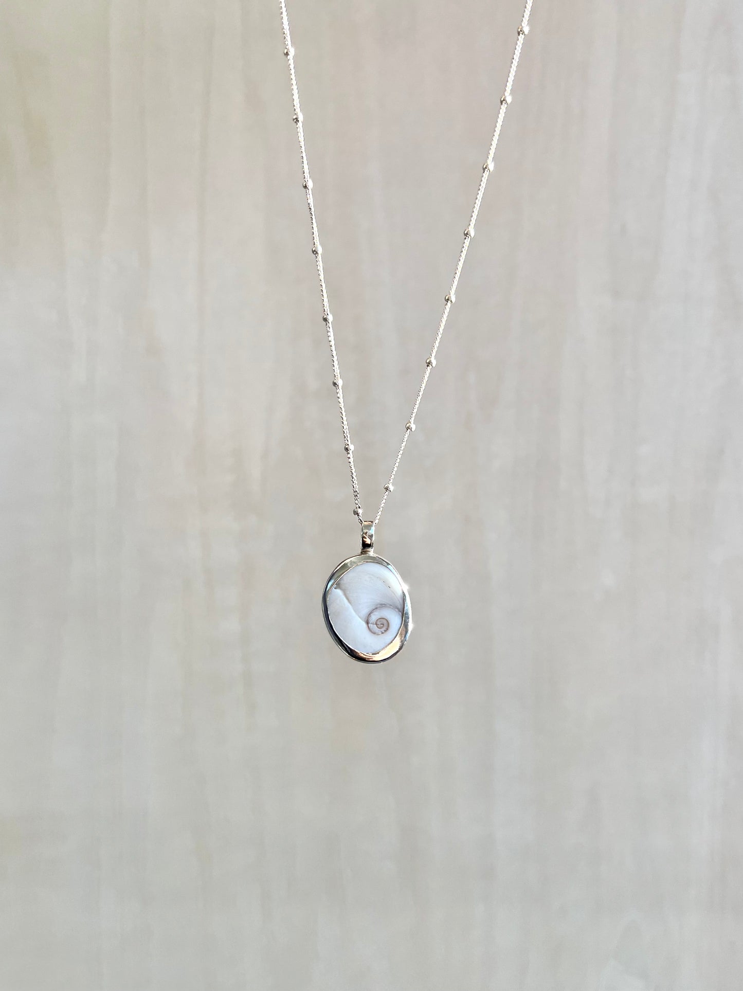 Shiva-Auge Silberkette