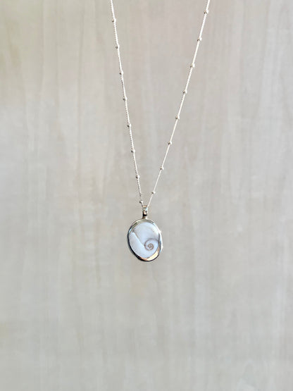 Shiva-Auge Silberkette