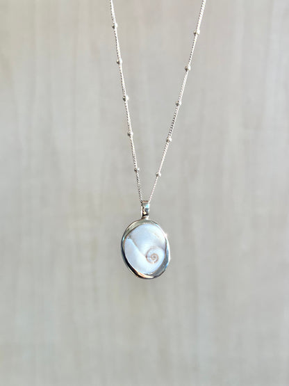 Shiva-Auge Silberkette