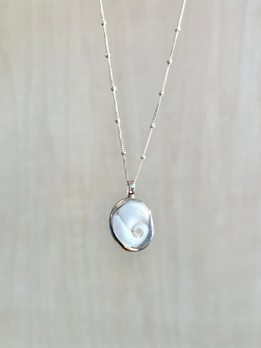 Shiva-Auge Silberkette