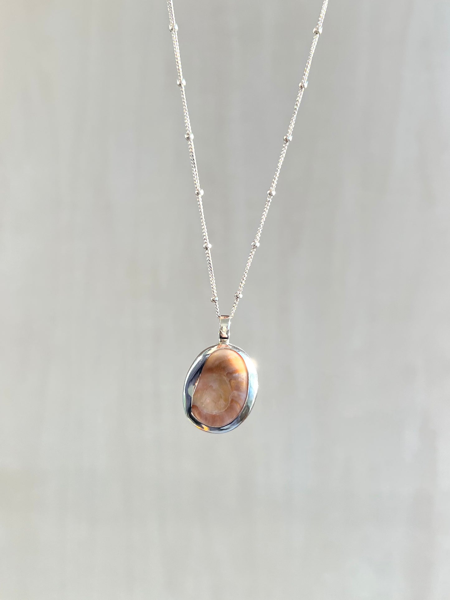 Shiva-Auge Silberkette