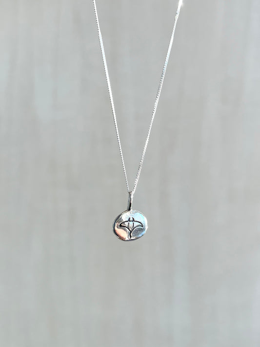 Rochen-Kette aus recyceltem Silber