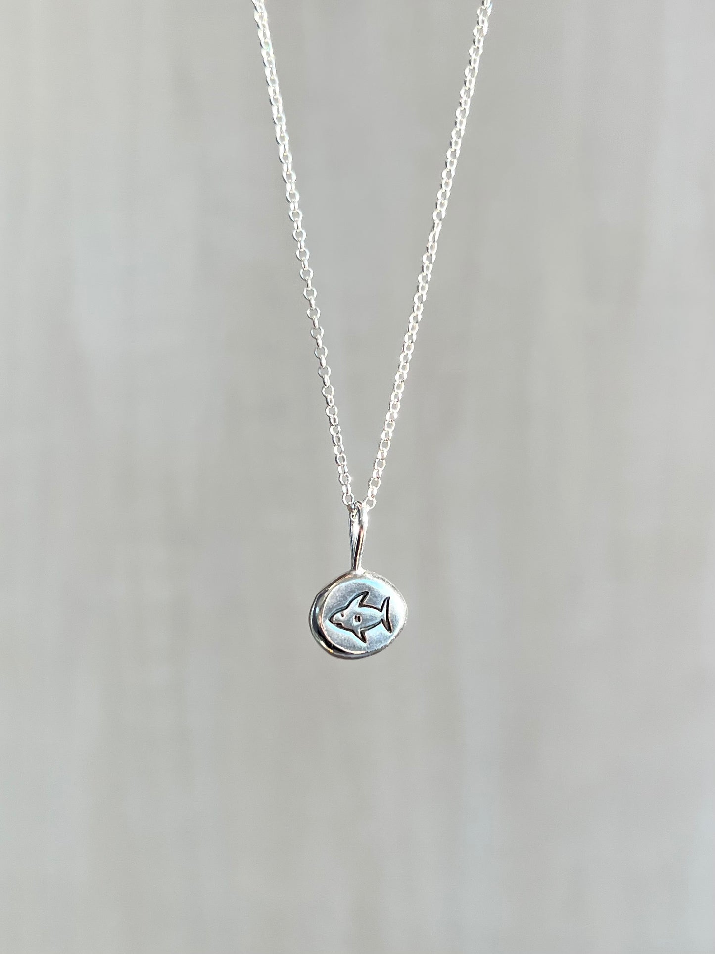 Hai-Kette aus recyceltem Silber