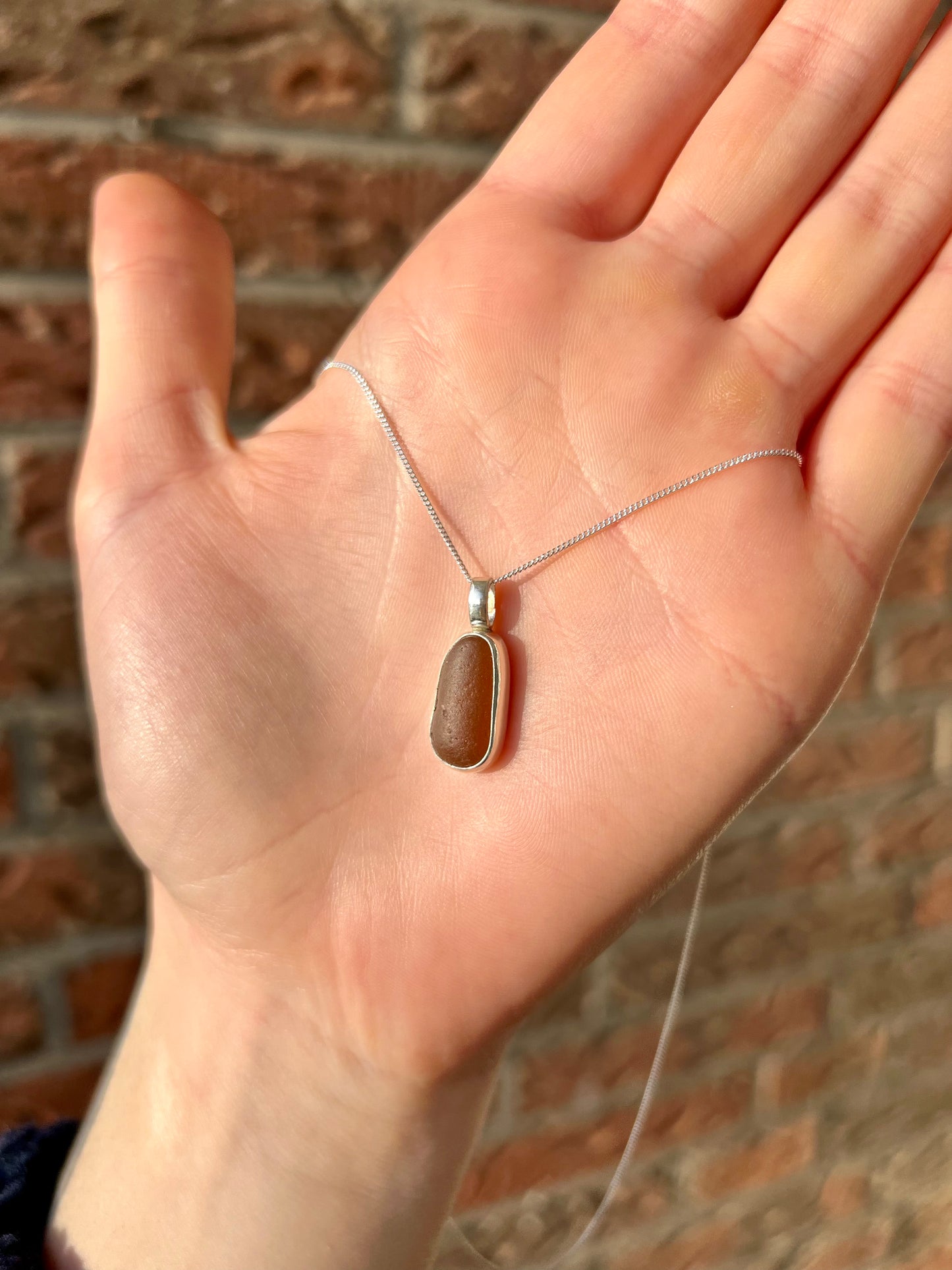 Donnerkeil-Silberkette