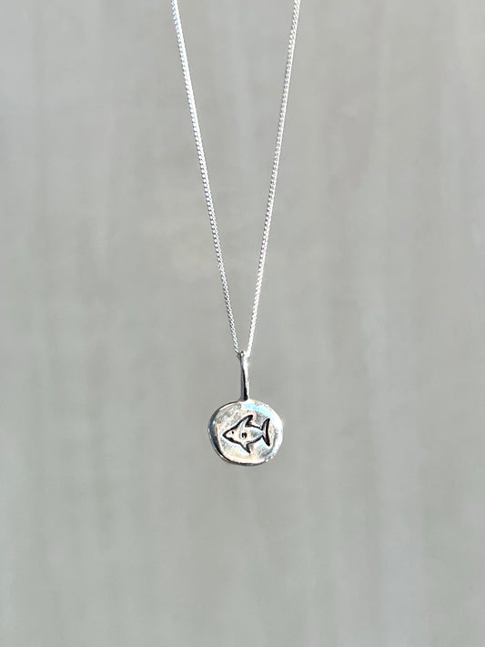 Hai-Kette aus recyceltem Silber