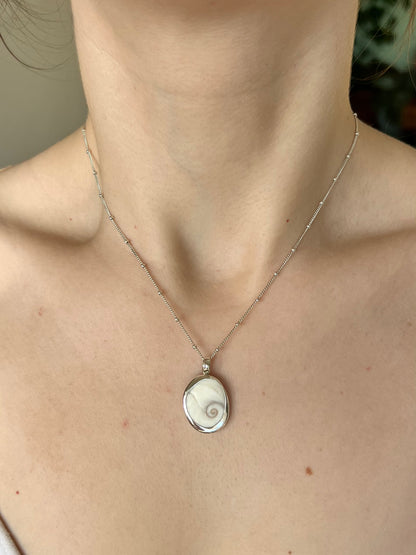 Shiva-Auge Silberkette