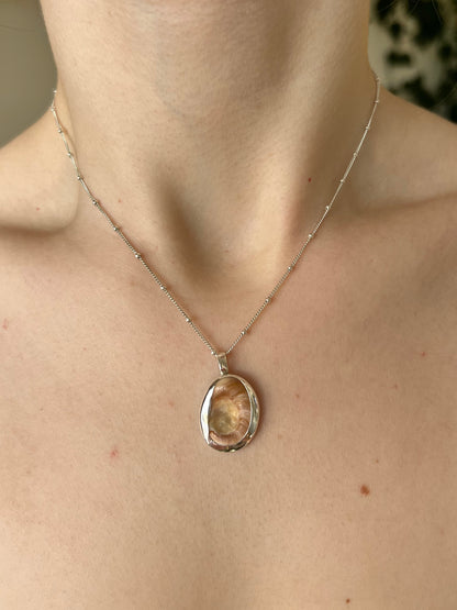 Shiva-Auge Silberkette