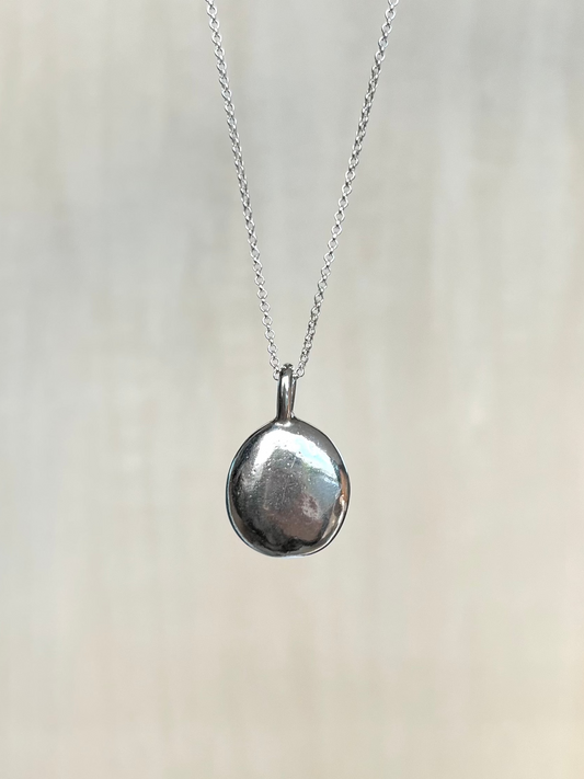 Recycelte Silber Bubble Kette
