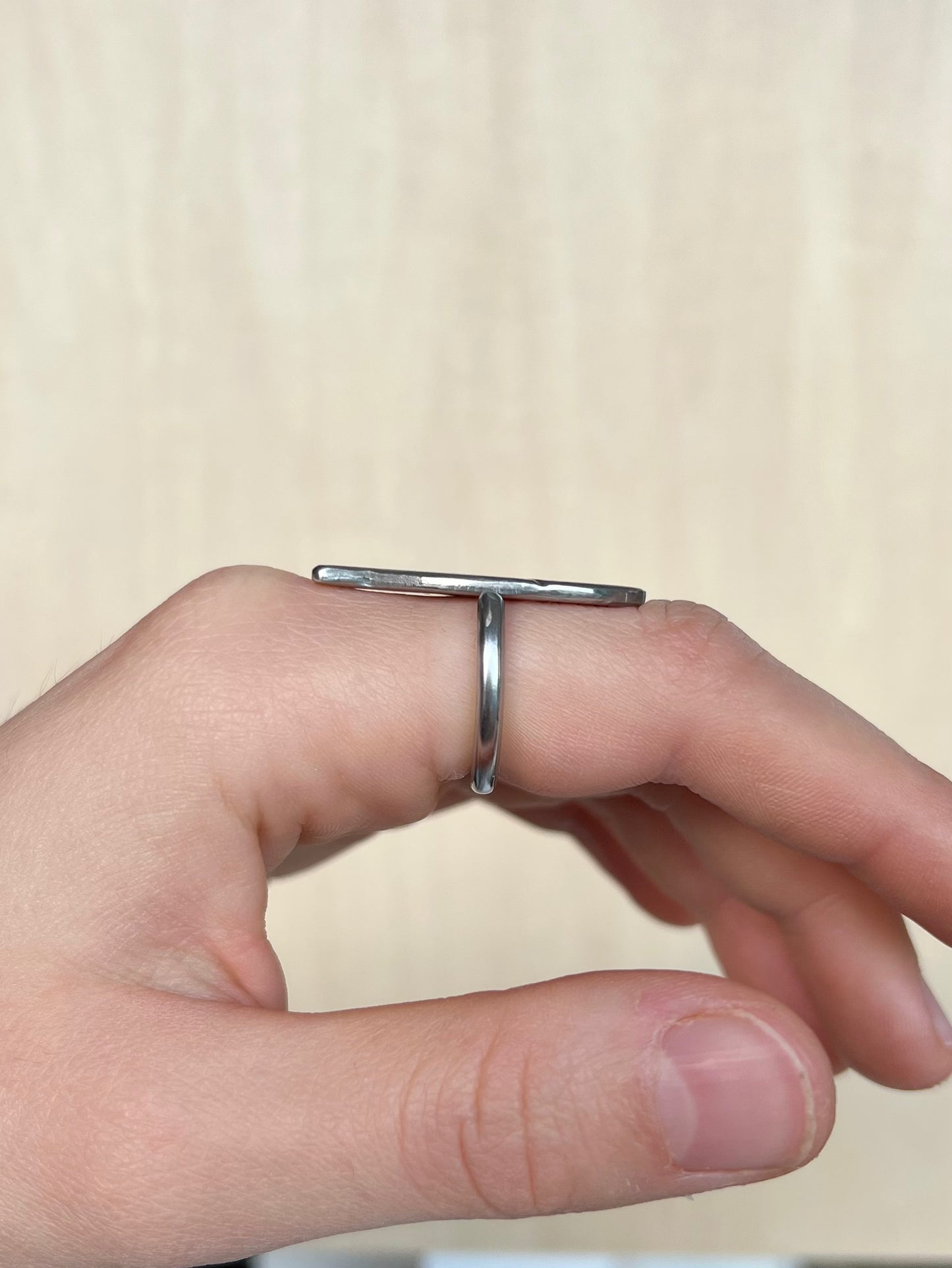 Fish spoon ring size 58/8