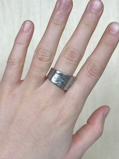 Dog spoon ring size 58/8.5