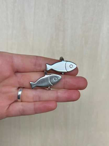 Fish spoon ring size 58/8